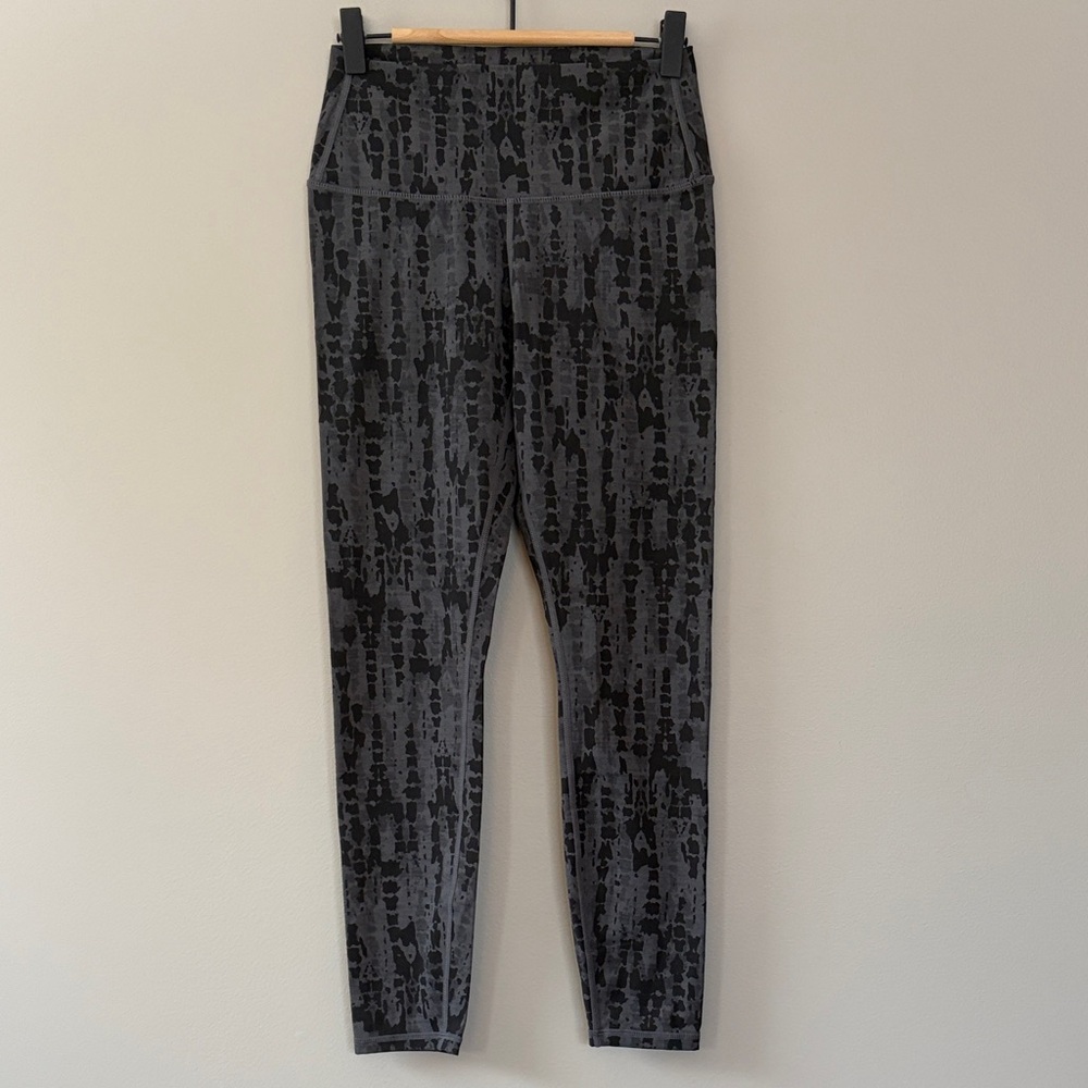 Varley Luna Leggings High Rise Black Gray Size Small‎